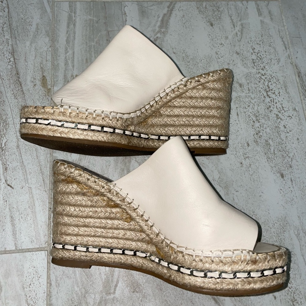 Karl Lagerfeld Paris Carina Espadrille Wedge Sandals